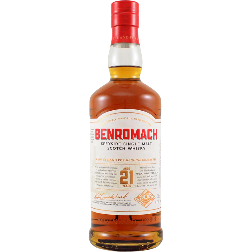 Benromach 21 YO 70cl