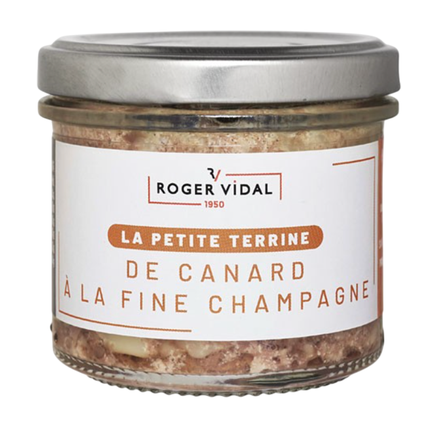 Roger Vidal Duck terrine with Fine Champagne 90g