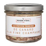 Roger Vidal Duck terrine with Fine Champagne 90g