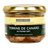 Roger Vidal Terrine de Canard au Poivre Vert 180g