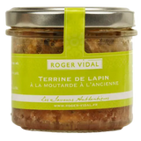 Roger Vidal Terrine de Lapin la Moutarde a L'Ancienne 90g
