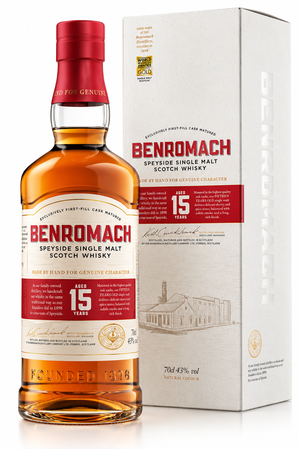 Benromach 15 YO Gift Box 70cl