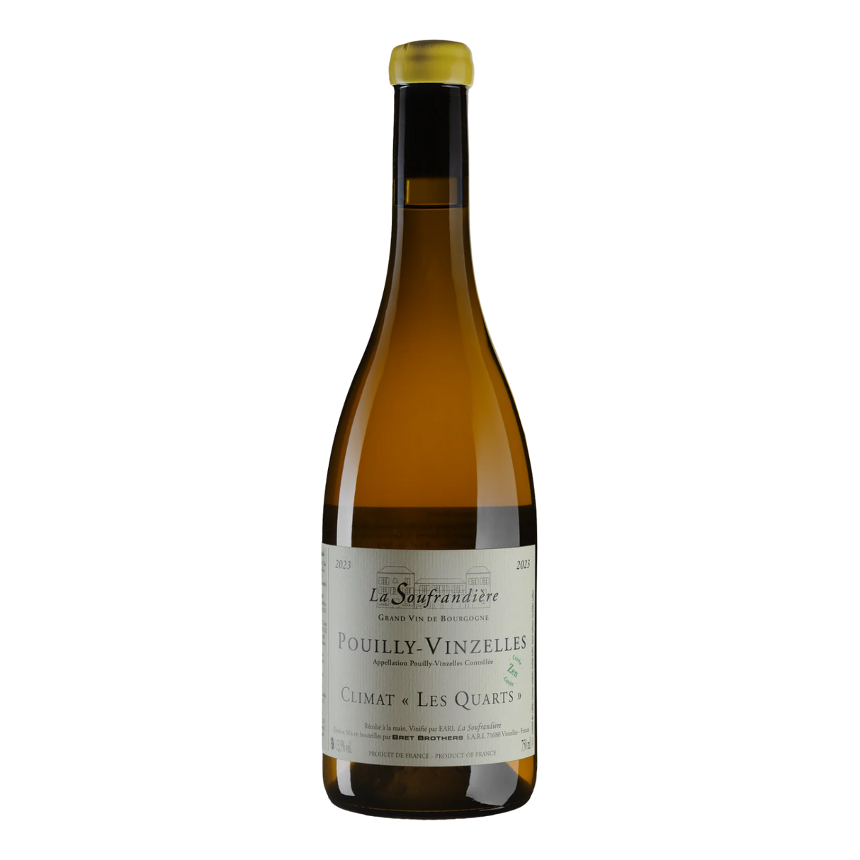 Bret Brothers La Soufrandiere Pouilly-Vinzelles Climat Les Quarts 2023