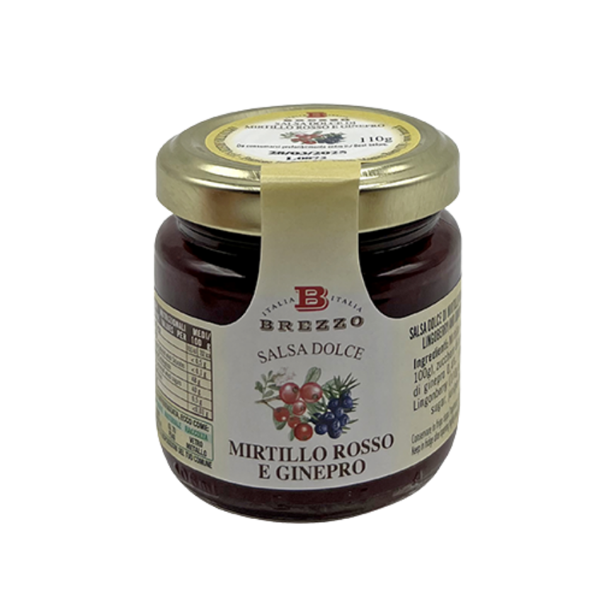 Brezzo Jam for Cheese Cranberries and Juniper 110g.
