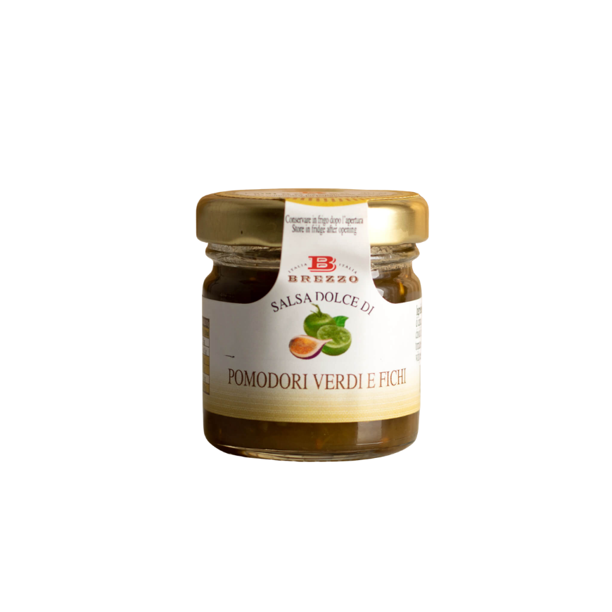 Brezzo Jam for Cheese Green Tomatoes and Figs 40g.