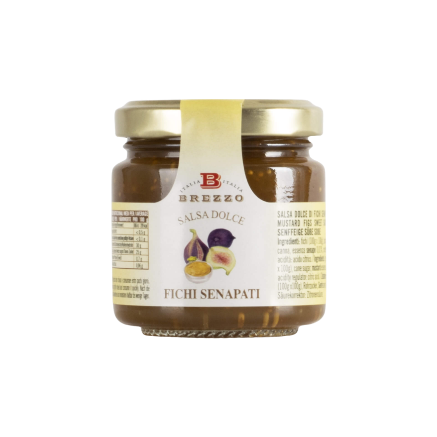 Brezzo Jam for Cheese Mostarda Figs 110g.