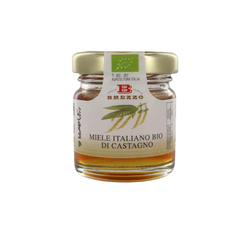Brezzo Organic Italian Honey Chestnut 35g.