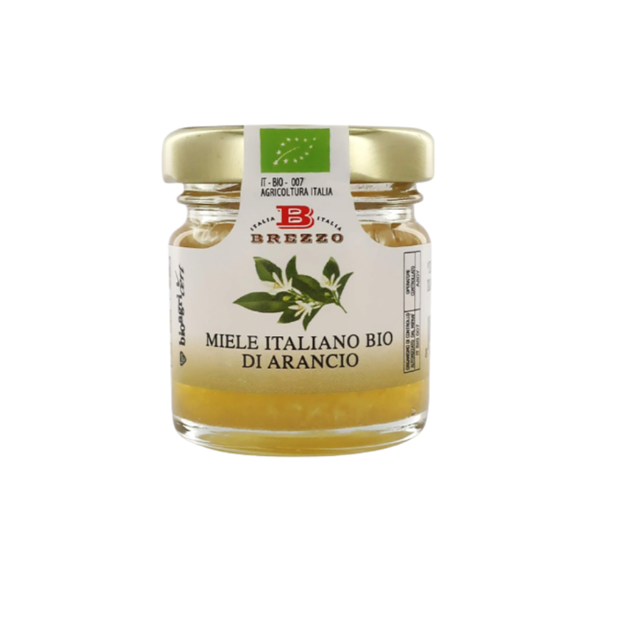 Brezzo Organic Italian Honey Orange 35g.