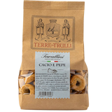 "Terre dei Trulli" Tarallini - Savoury Rings With Cheese And Black Pepper 200g