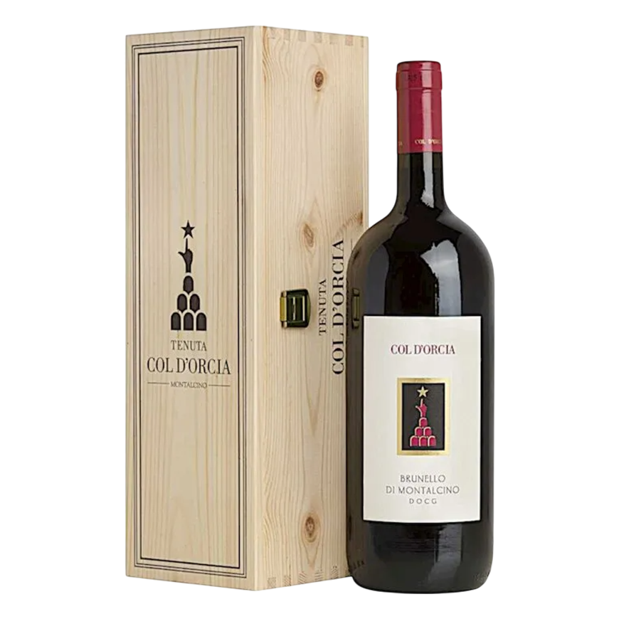 Col d'Orcia Brunello di Montalcino Bio Nastagio 2013 Magnum Wooden Box