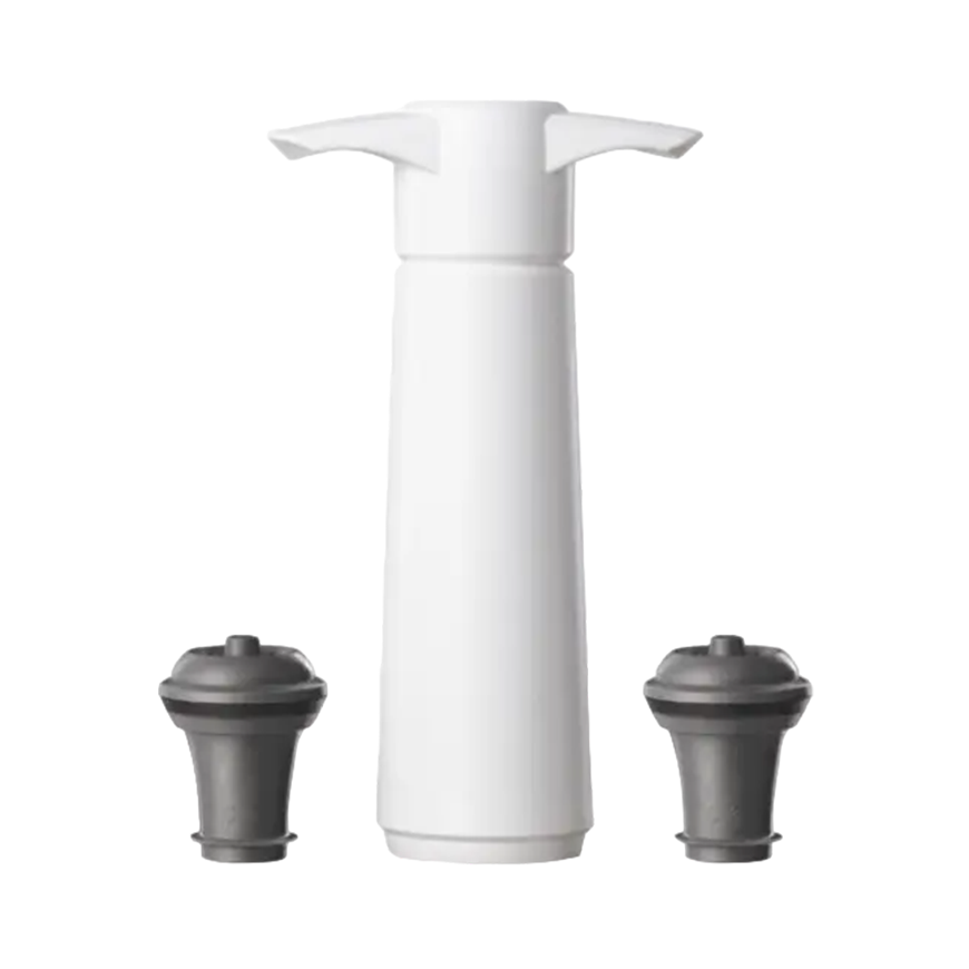 ClassWine Vacuum Pump White with 2 Caps