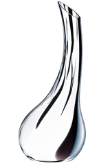 Riedel Decanter Cornetto Single Fatto A Mano Black White Black Optical