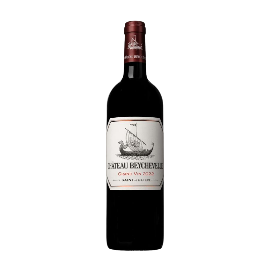Chateau Beychevelle 4eme Grand Cru Classe 2022 Wooden Box