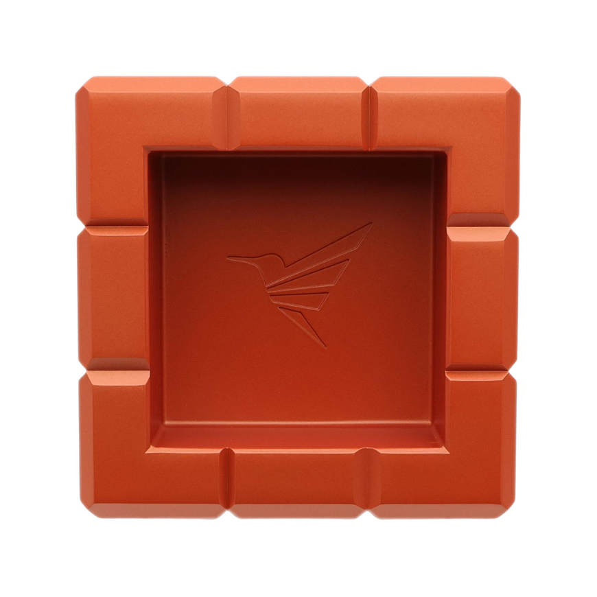 Colibri Heritage Cube Orange Ashtray