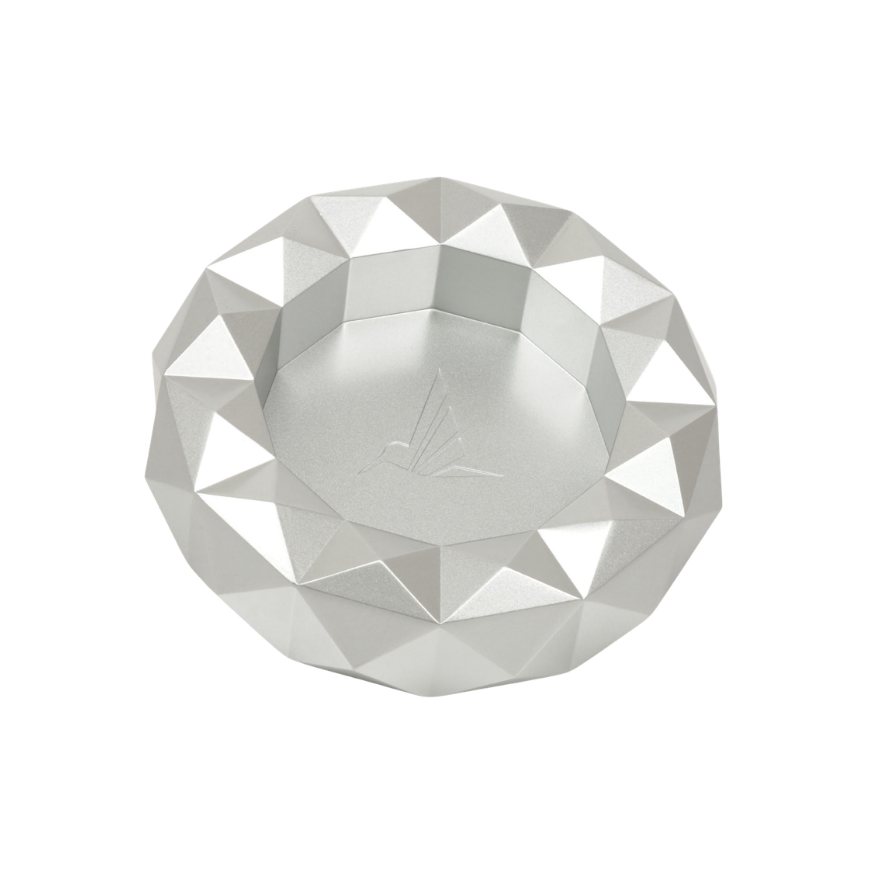 Colibri Quasar Round Silver Ashtray