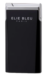 Elie Bleu Cigar Jet Flame Lighter Black Lacquer