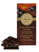 Venchi Orange Filled Bar 100g