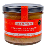 Roger Vidal Duck Terrine with Foie Gras 30% 180g