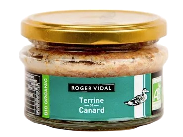 Roger Vidal Organic duck terrine 130g