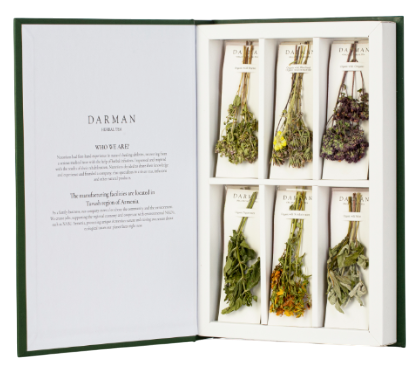 Darman Herbal Tea Herbs & Flowers "Darman Book" (12 Herbs)