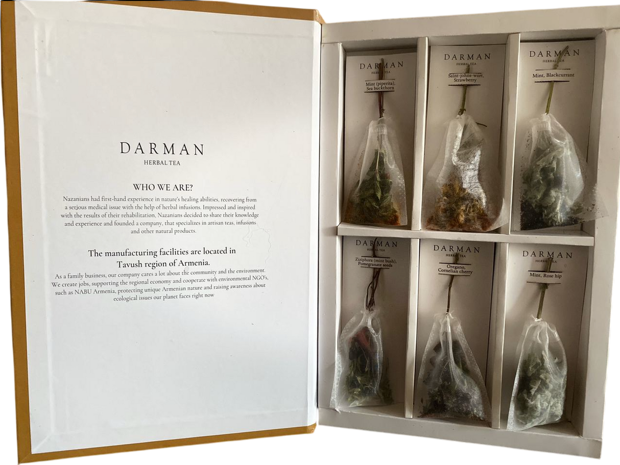 Darman Herbal Tea Herbs & Dry Fruits "Darman Book" (12 Herbs)