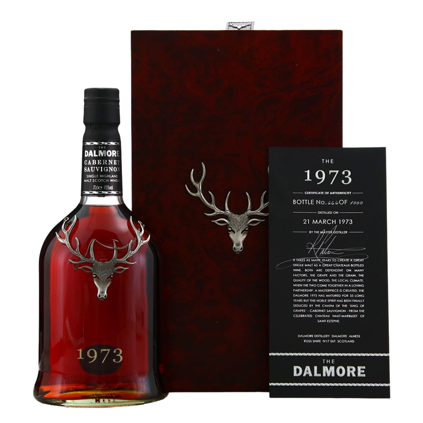 Dalmore 1973 Cabernet Sauvignon Finish Whisky 70cl