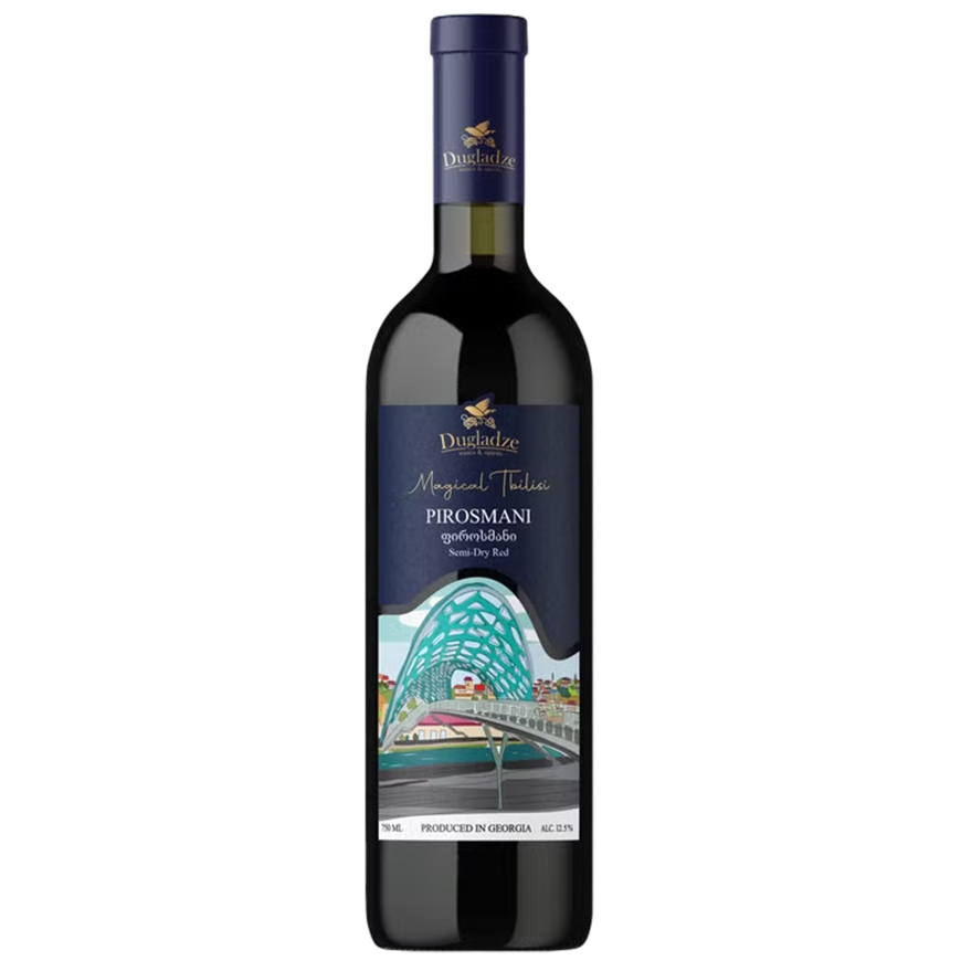 Dugladze 'Magical Tbilisi' Pirosmani Semi-Dry Red