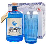 Drumshanbo Gunpowder Irish Gin gift pack 70cl
