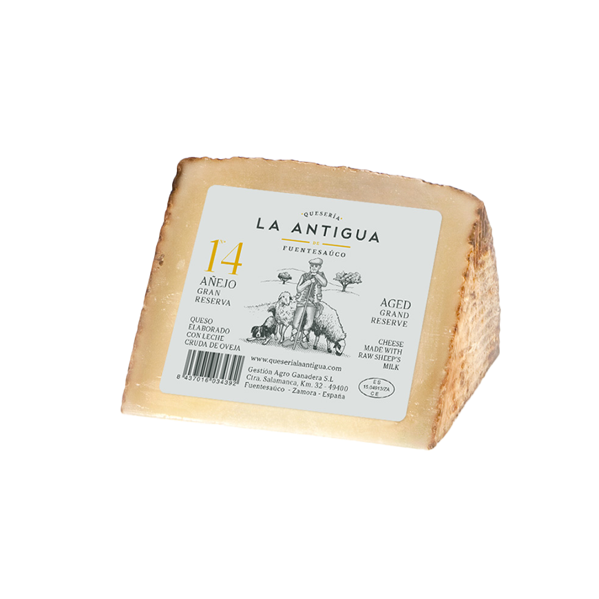 La Antigua 14 Aged Sheep Milk Cheese 250g