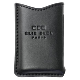 Elie Bleu Cigar Jet Flame Lighter Case Black Leather