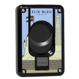 Elie Bleu Cigar Cutter "Casa Cubana" Black Lacquer