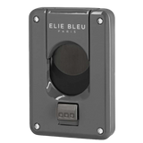 Elie Bleu Cigar Cutter Grey Lacquer Black Blade