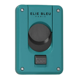 Elie Bleu Cigar Cutter Blue Lacquer Black Blade