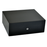 Elie Bleu Wooden Humidor Carbon For 75 Cigar