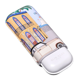 Elie Bleu Cigar Case Casa Cubana "Le Parisien" for 2 Cigars