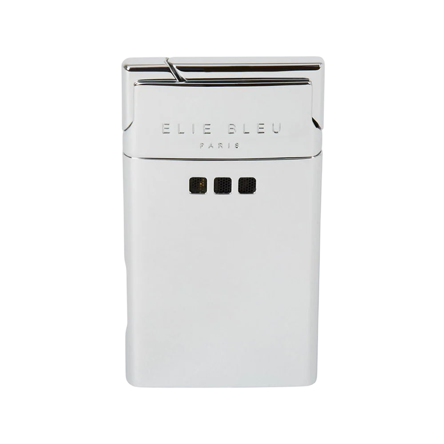 Elie Bleu Cigar Jet Flame Lighter Mirror Finish