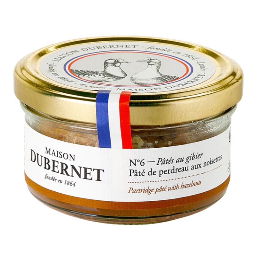 Maison Dubernet Pate Perdreau Noisettes 125g