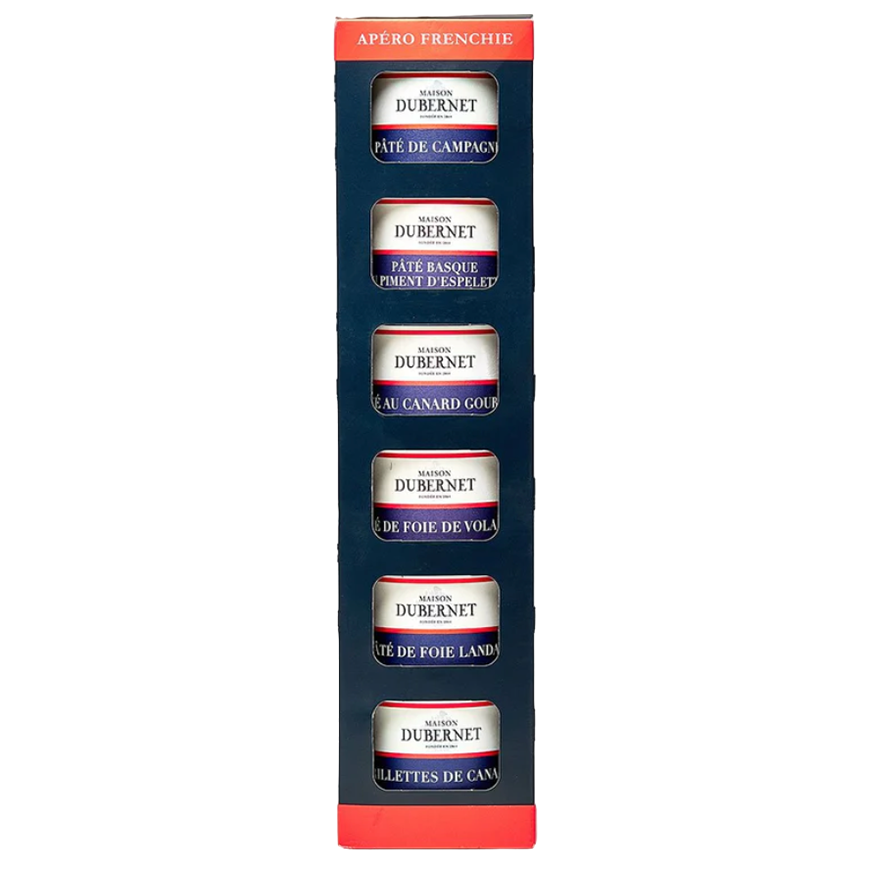 Maison Dubernet Gift Pack Apero Frenchie Pates Assortment 670g