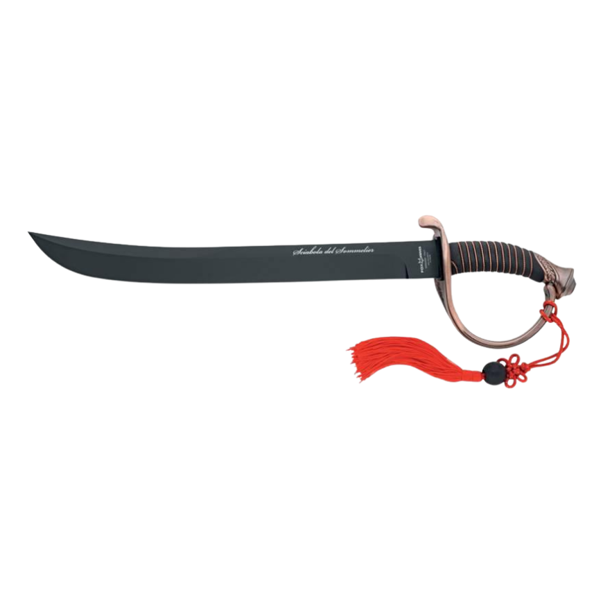Fox Knives Sciabola Del Sommelier Black