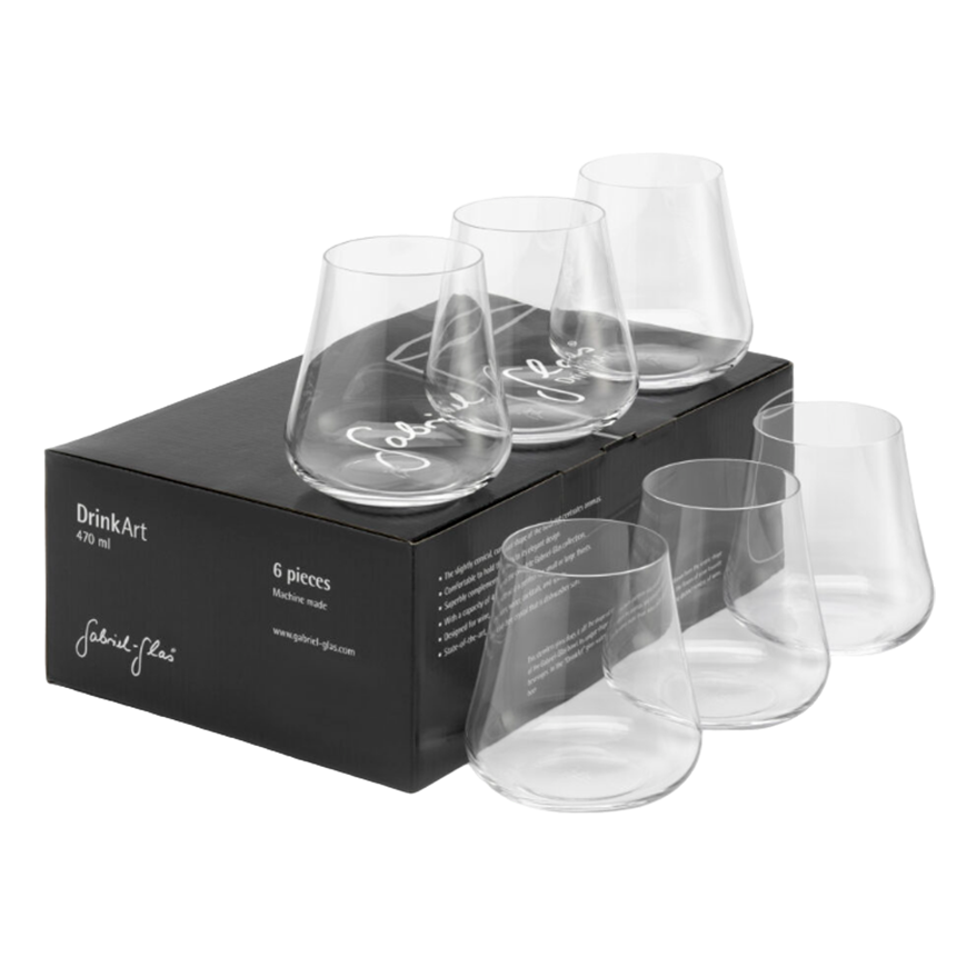 Gabriel Glas Serie DrinkArt 470 ml Set of 6 Glasses