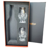 Glencairn Crystal Cut Glencairn Whisky Set 70cl with 2 Cut Glasses
