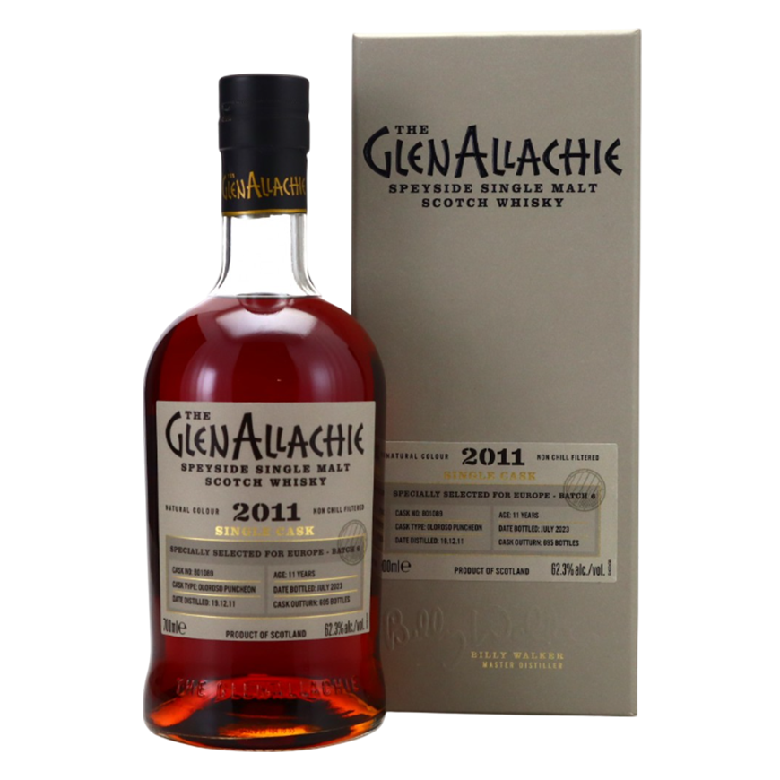 GlenAllachie 2011 Single Cask 801089 70cl (62.3%)