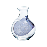 Glass Sake Tokkuri Carafe with Ice Pocket 400ml