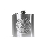 Glencairn Steel Celtic Hip Flask