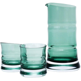 Hirota Glass Sake Cup and bottle set