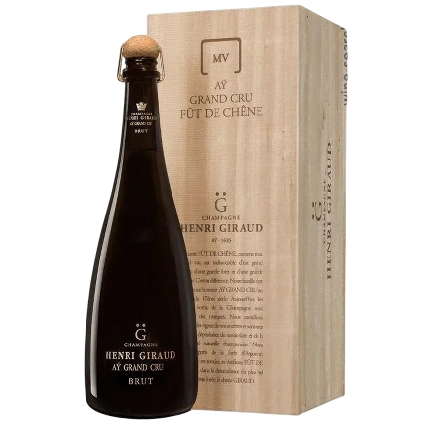 Henri Giraud Multivintage MV 20 Ay Grand Cru Brut Wooden Box