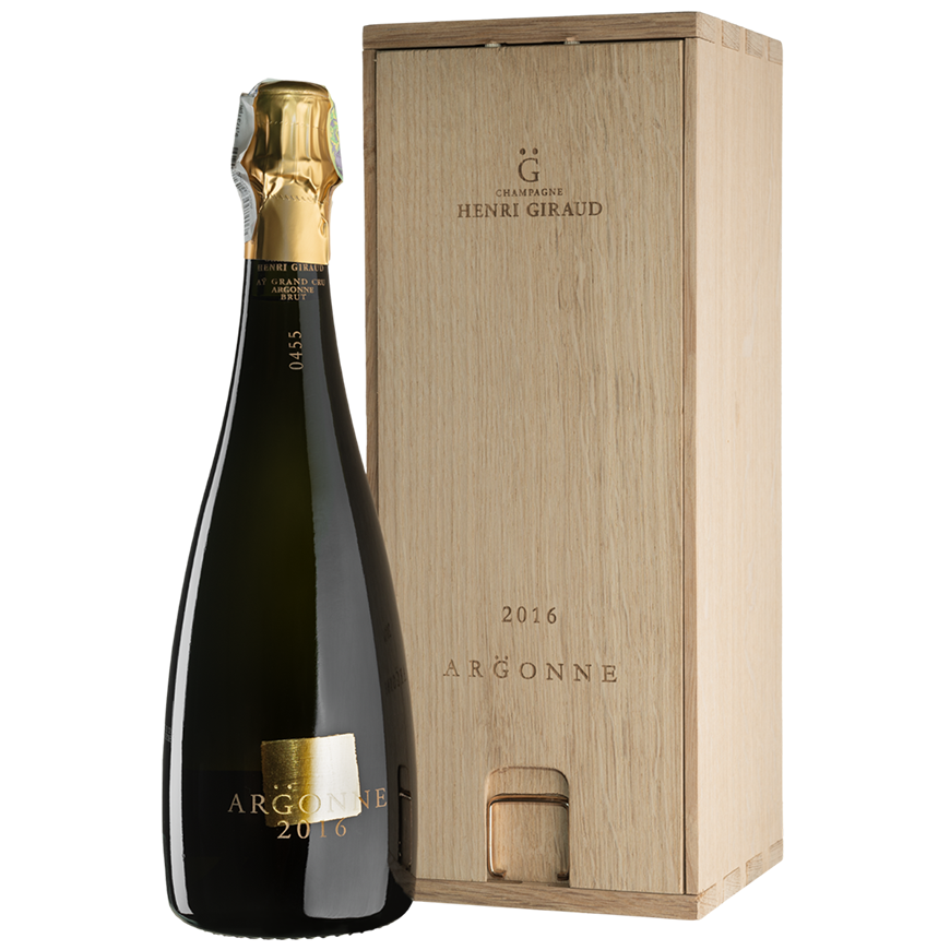 Henri Giraud Argonne Ay Grand Cru Brut 2016 Magnum Wooden Box