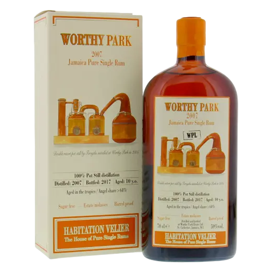 Habitation Velier 10 Year Old Worthy Park WPL 2007 70cl