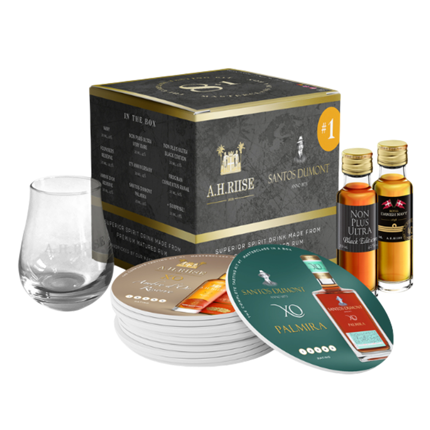 A.H. Riise Tasting Kit Black