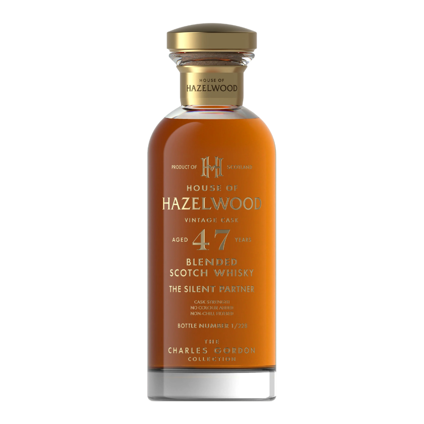 House of Hazelwood 47 YO The Charles Gordon Collection - The Silent Partner 70cl Gift Box